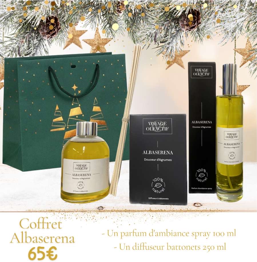 Coffret parfum d'ambiance Albaserena