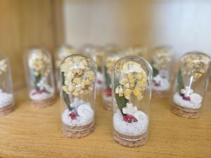 Cloche immortelle porte bonheur