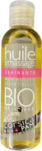 HUILE DE MASSAGE DRAINANTE BIO 100 ML