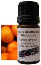 HUILE ESSENTIELLE BIO DE CLEMENTINE PETIT-GRAIN 5 ML