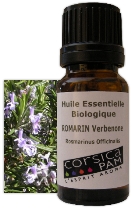 HUILE ESSENTIELLE BIO DE ROMARIN VERBENONE 10 ML